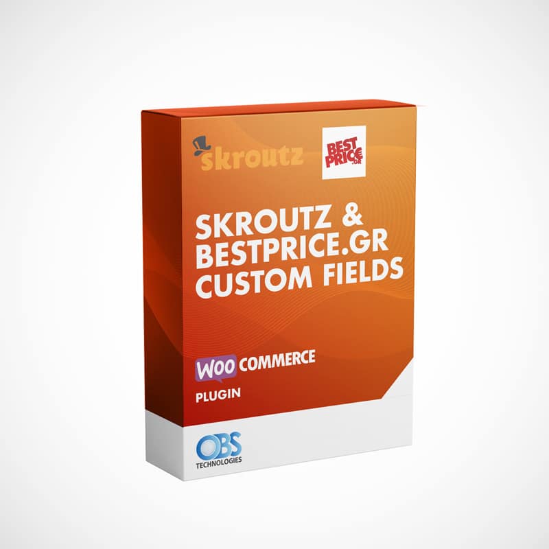WooCommerce Custom Fields για Skroutz & BestPrice